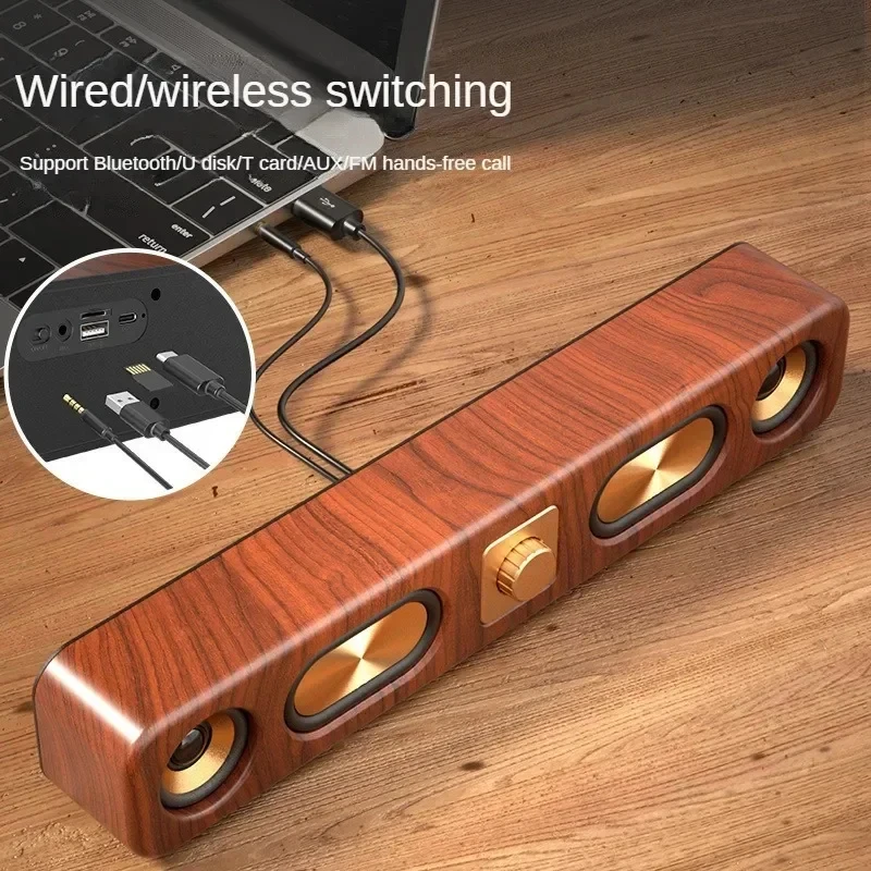 Портативная Bluetooth-колонка USB для улицы с AUX-подключением, поддержкой TF-карт, удлиненная, настольный сабвуфер, аудиоустройство
Портативная Bluetooth-колонка USB для улицы с AUX-подключением, поддержкой TF-карт, удлиненная, настольный сабвуфер, аудиоустройство