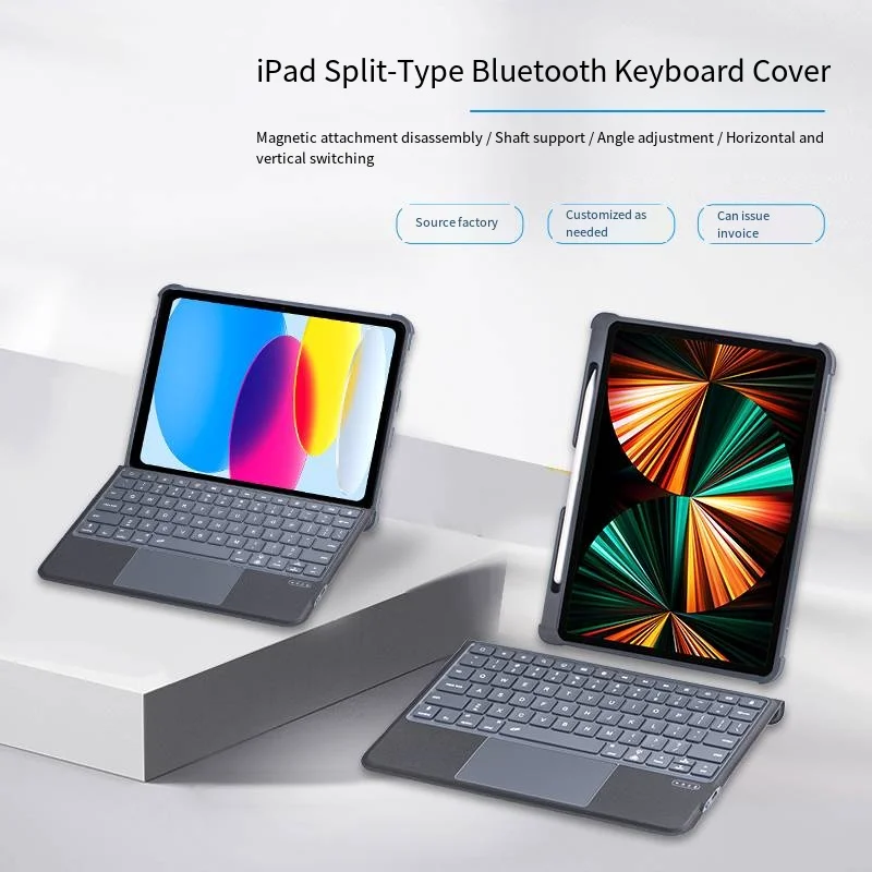 Detachable Backlit Keyboard Case for iPad Air 11 13 2024 iPad 10.2 7/8/9Th 10Th Gen 10.9'' Air 4 5 Pro 11 12.9 Magnetic Cover
Detachable Backlit Keyboard Case for iPad Air 11 13 2024 iPad 10.2 7/8/9Th 10Th Gen 10.9'' Air 4 5 Pro 11 12.9 Magnetic Cover