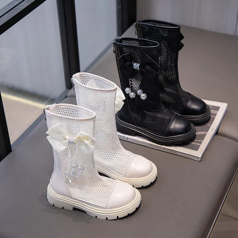 Baby Autumn Fashion Catwalk Bow Beaded Crystal Boots Solid Color Sandals Kids Casual Round Toe Comfortable Ins Cute Children
Baby Autumn Fashion Catwalk Bow Beaded Crystal Boots Solid Color Sandals Kids Casual Round Toe Comfortable Ins Cute Children