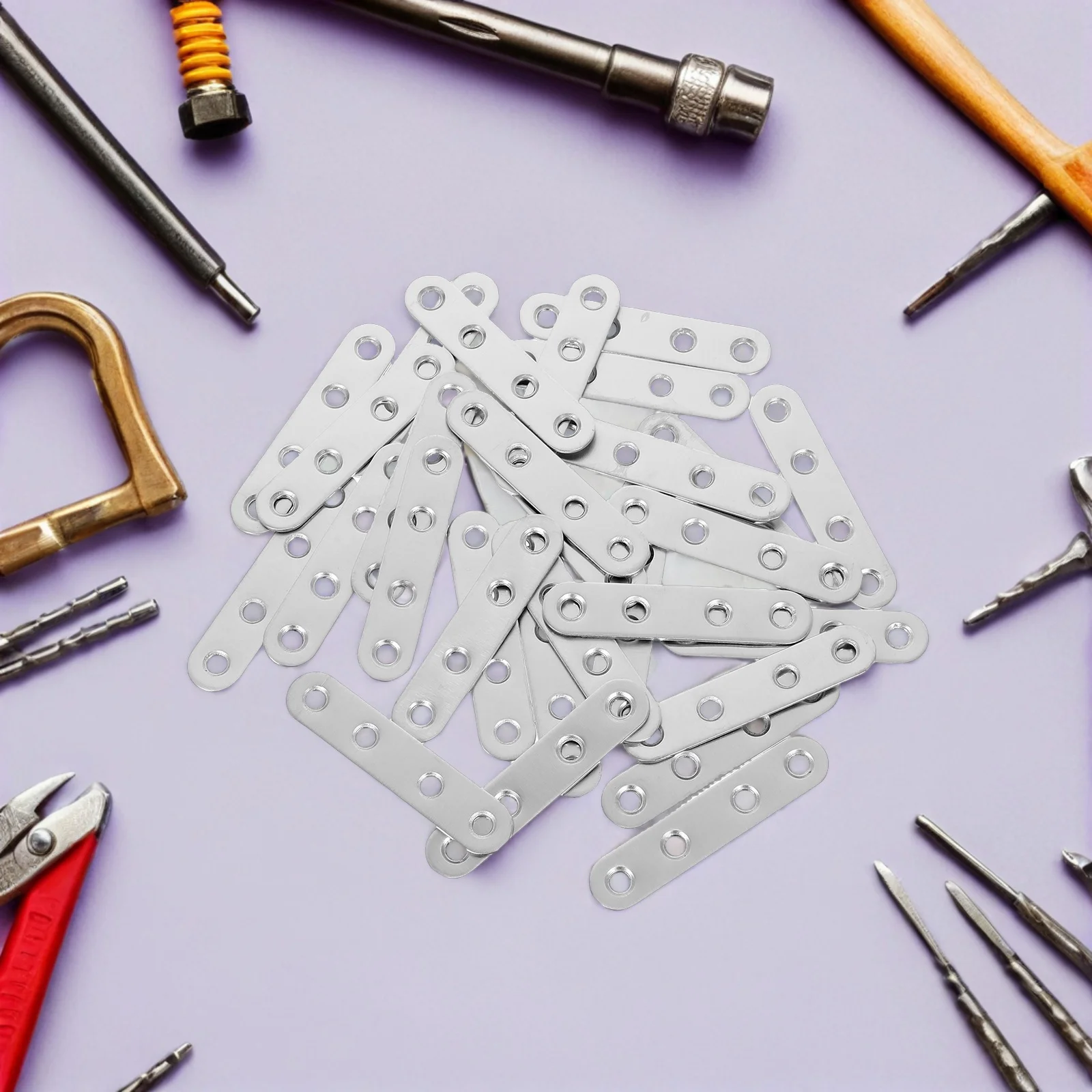 40Pcs Stainless Steel L Brackets Thickened Heavy Duty Corner Braces 77mm Flat Plate Furniture Connectors for Storage Cabinet 
40Pcs Stainless Steel L Brackets Thickened Heavy Duty Corner Braces 77mm Flat Plate Furniture Connectors for Storage Cabinet