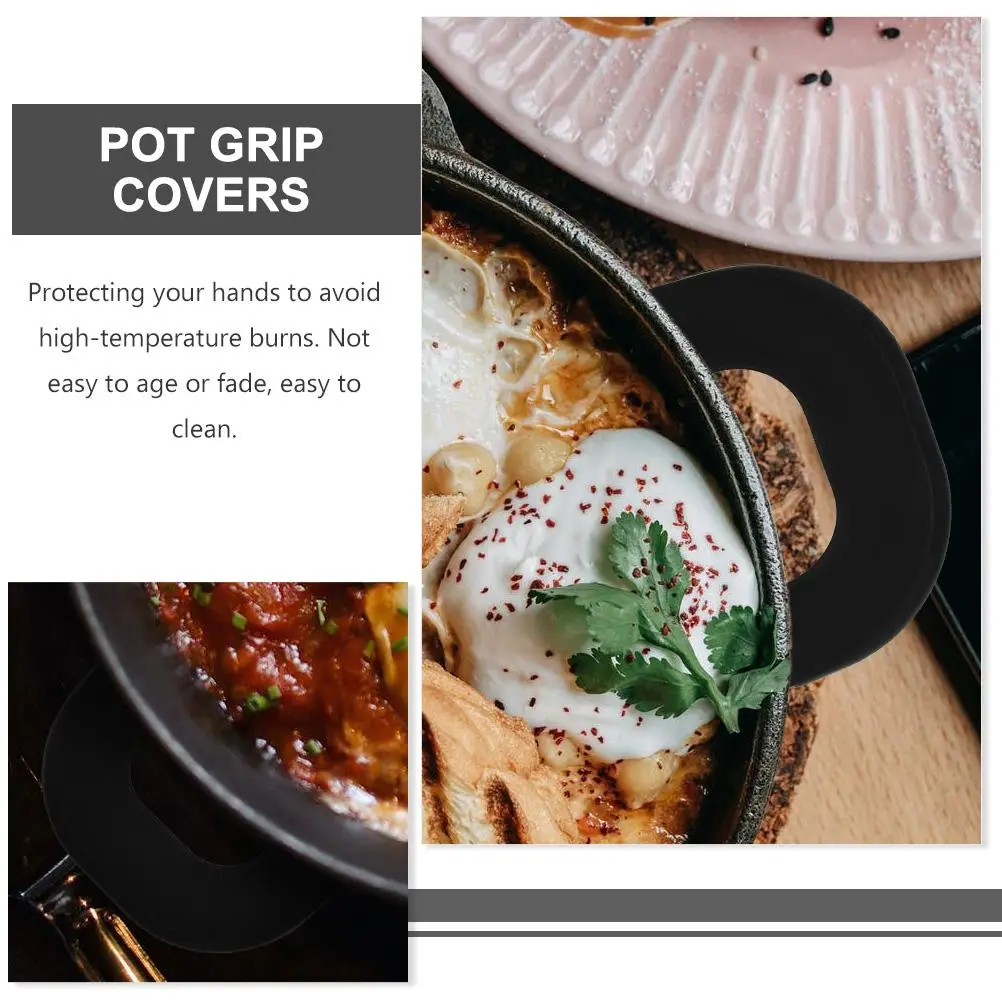 8 Pcs Pot Handle Covers Silicone Heat Resistant Pan Holders Protective Grip Sleeves for Frying Cooking Easy Clean Kitchen Tools
8 Pcs Pot Handle Covers Silicone Heat Resistant Pan Holders Protective Grip Sleeves for Frying Cooking Easy Clean Kitchen Tools