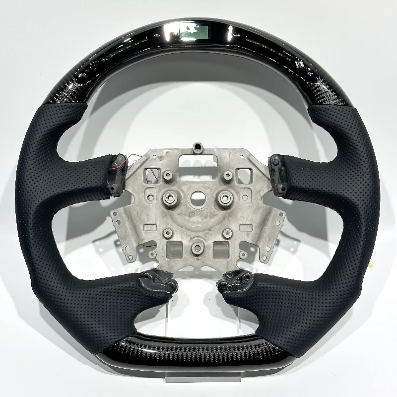 LED carbon fiber steering wheel with gold forged carbon fiber for Ford Falcon - Durable Performance Auto Accessory
LED carbon fiber steering wheel with gold forged carbon fiber for Ford Falcon - Durable Performance Auto Accessory