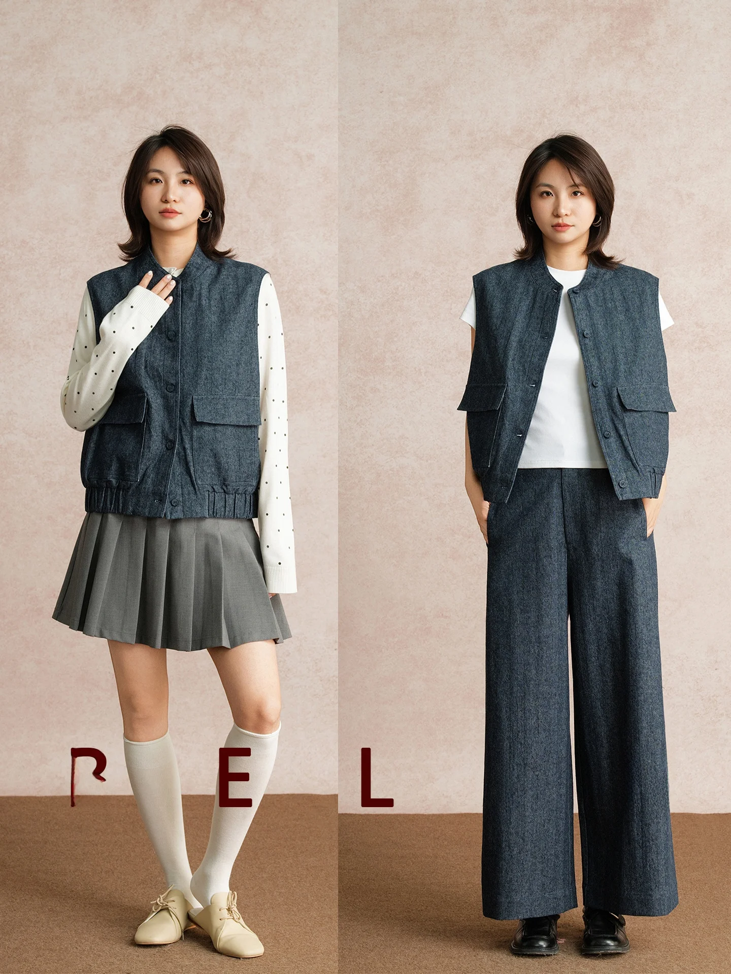 Belin Intellectual Women's Vest And Wide Leg Pants Set Simple Artistic Design Spring Fashion Two-Piece Suit High Waist Long P...
Belin Intellectual Women's Vest And Wide Leg Pants Set Simple Artistic Design Spring Fashion Two-Piece Suit High Waist Long P...