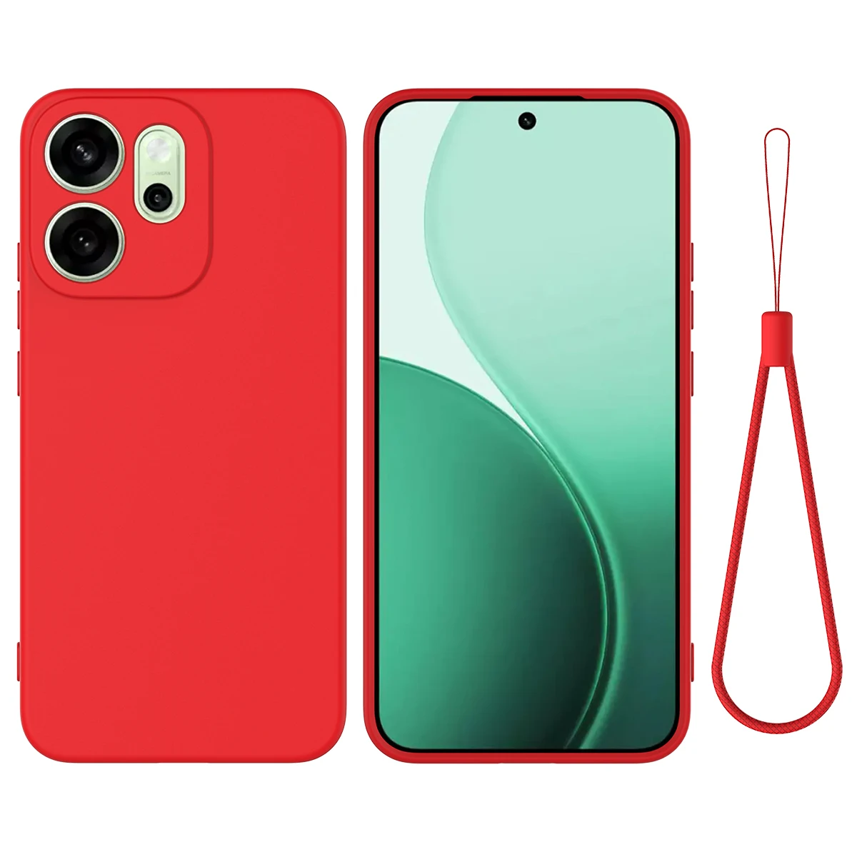 чехол на OPPO Reno 14F 5G Case ELVEV Premium Soft Liquid Silicone Inside Flocking Shockproof Phone Cover with Lanyard
чехол на OPPO Reno 14F 5G Case ELVEV Premium Soft Liquid Silicone Inside Flocking Shockproof Phone Cover with Lanyard