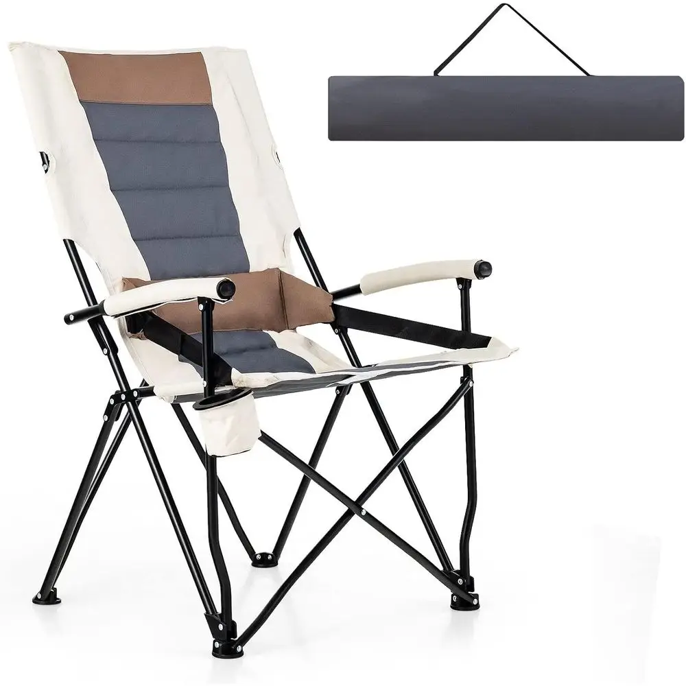Portable Lumbar Support Beach Chair for Adults with Cup Holder and Carry Bag, Ideal for Outdoors, Fishing, Hiking, Picnics, and
Portable Lumbar Support Beach Chair for Adults with Cup Holder and Carry Bag, Ideal for Outdoors, Fishing, Hiking, Picnics, and