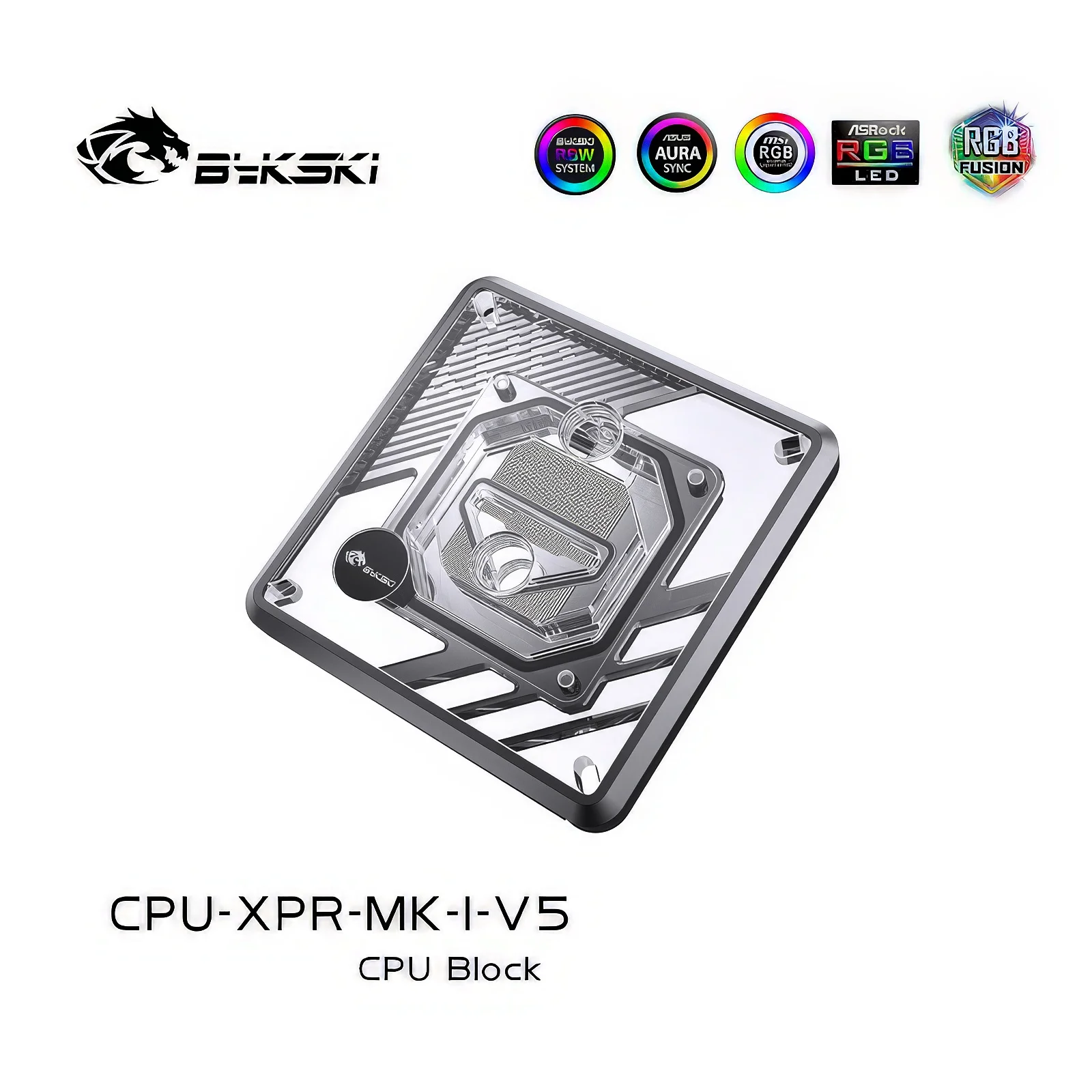 Блок жидкостного охлаждения процессора Bykski, кулер RGB для Intel 115x1200, 1700, 2066, процессор-XPR-MK-I-V5
Блок жидкостного охлаждения процессора Bykski, кулер RGB для Intel 115x1200, 1700, 2066, процессор-XPR-MK-I-V5