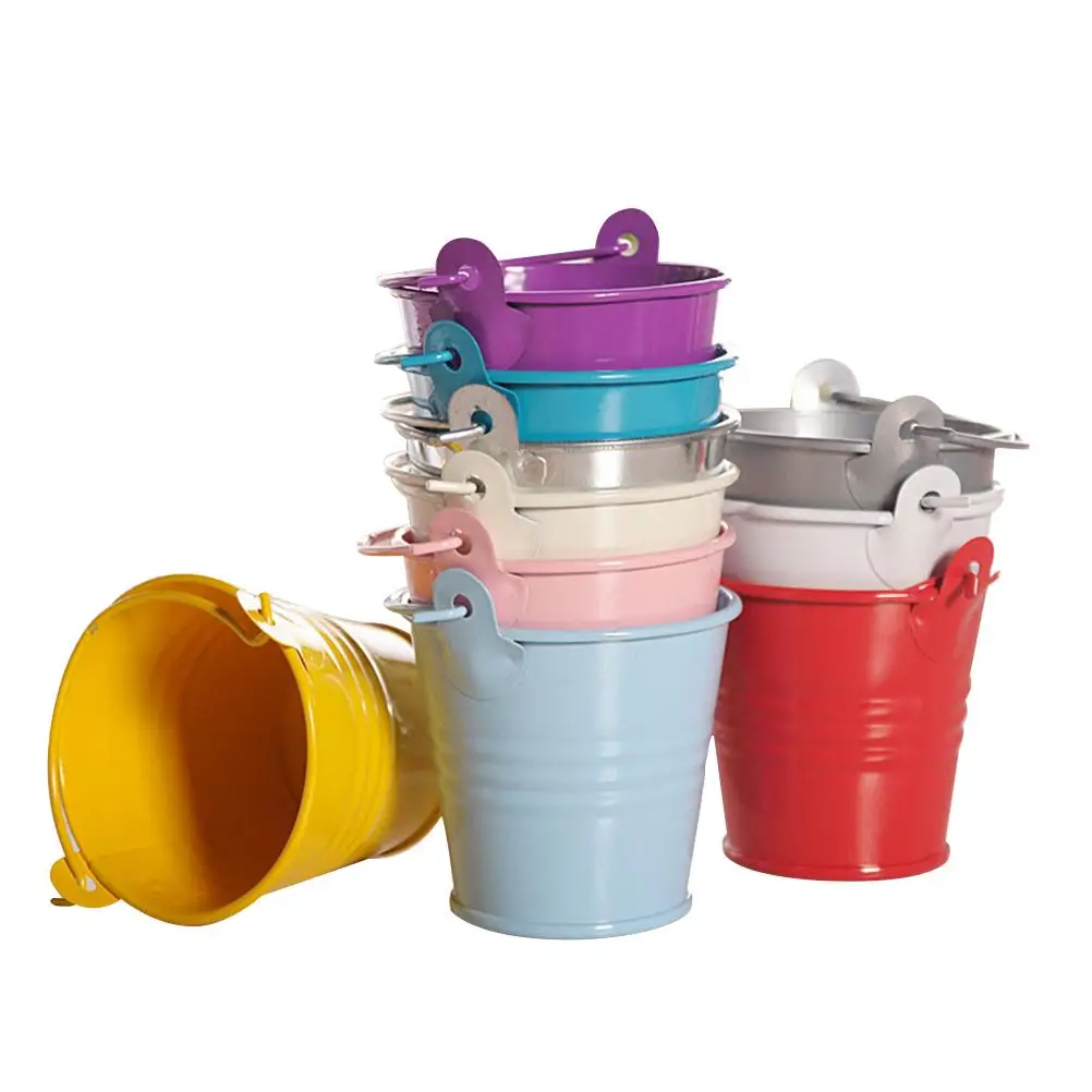 12 Pcs Colored Flower Flower Pot Pot Mini Metal Buckets Tinplate Metal Tin Buckets Planters Baskets Party DIY Home Gardening
12 Pcs Colored Flower Flower Pot Pot Mini Metal Buckets Tinplate Metal Tin Buckets Planters Baskets Party DIY Home Gardening