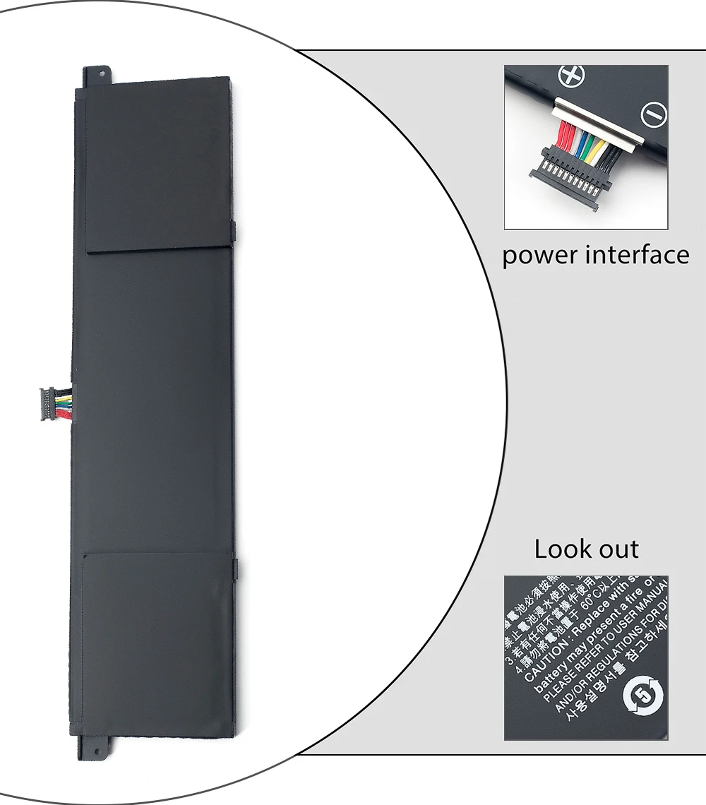 BVbh R13B01W R13B02W Laptop Battery for Xiaomi Mi Air 13 13.3" Series Notebook 161301-01 Tablet PC Rechargable Battery 5230mah
BVbh R13B01W R13B02W Laptop Battery for Xiaomi Mi Air 13 13.3" Series Notebook 161301-01 Tablet PC Rechargable Battery 5230mah