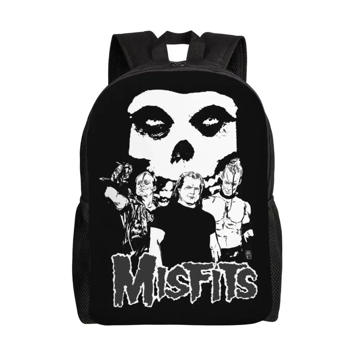 Custom Heavy Metal Rock Misfits Skull Laptop Backpack Women Men Casual Bookbag for School College Student Save My Soul Bag
Custom Heavy Metal Rock Misfits Skull Laptop Backpack Women Men Casual Bookbag for School College Student Save My Soul Bag
