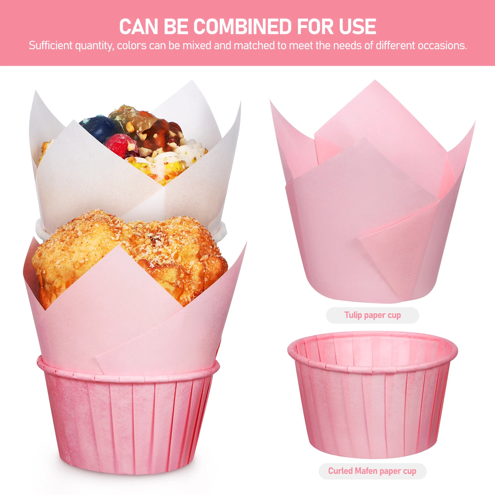 200pcs Cake Cups Paper Liners for Baking Cupcake Muffin Holders Safe Hygienic Disposable Use Wedding Party Events
200pcs Cake Cups Paper Liners for Baking Cupcake Muffin Holders Safe Hygienic Disposable Use Wedding Party Events