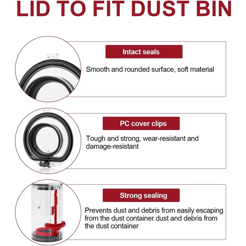 AY03-Dust Bin Replacement For Dyson V11 V15 SV14 SV15 SV22 Vacuum Cleaner Canister Bin Part No. 970050-01 And 965443-01
AY03-Dust Bin Replacement For Dyson V11 V15 SV14 SV15 SV22 Vacuum Cleaner Canister Bin Part No. 970050-01 And 965443-01