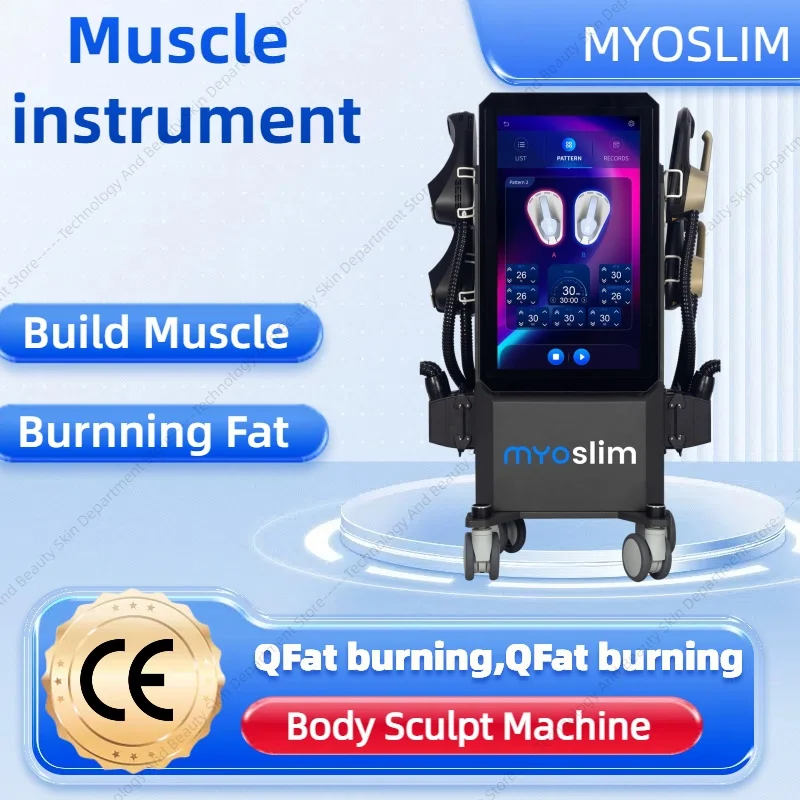 6500W RF myoslim Sculpt SMuscle Stimulation Slimming Machine Body Sculpting Weight Loss and Beauty Salon Product fat burnin
6500W RF myoslim Sculpt SMuscle Stimulation Slimming Machine Body Sculpting Weight Loss and Beauty Salon Product fat burnin