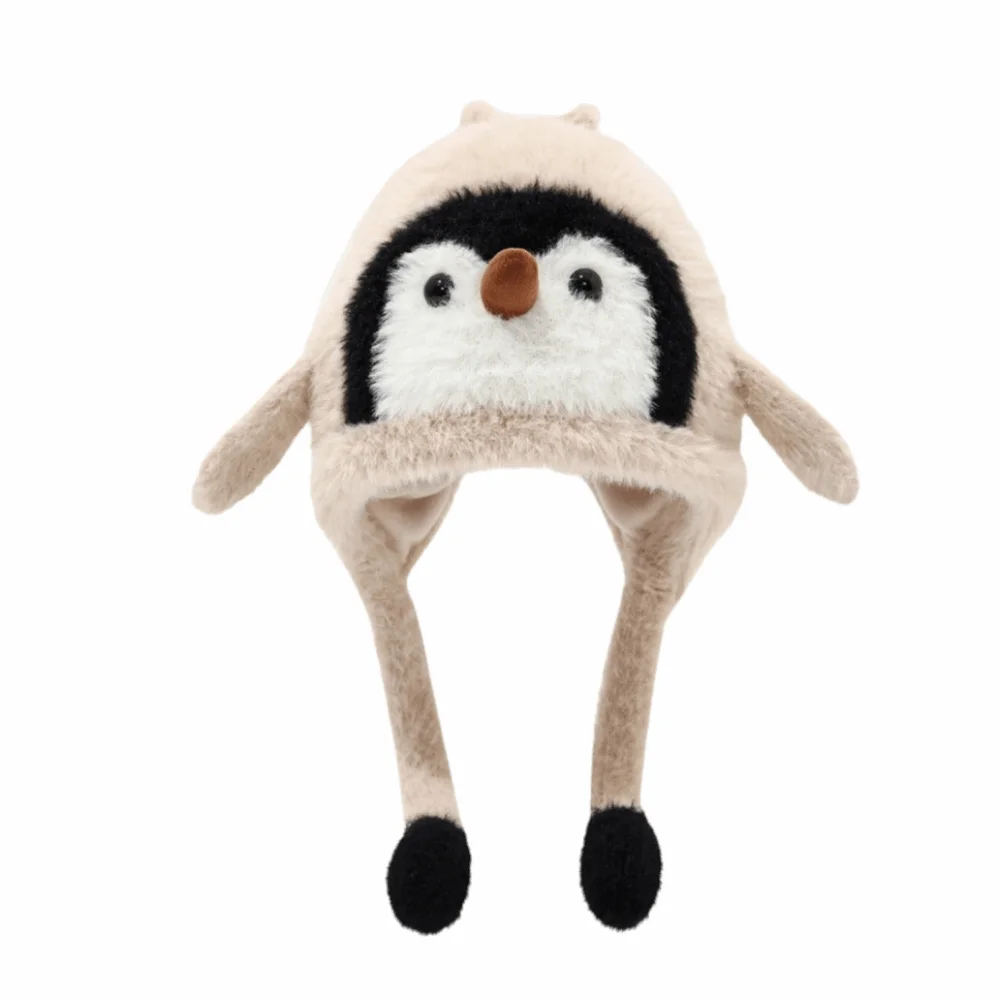 Cute Children's Warm Hat Breathable Windproof Plush Penguin Hat Thickened Warmth Pom Pom Ends Cartoon Penguin Balaclava Hat
Cute Children's Warm Hat Breathable Windproof Plush Penguin Hat Thickened Warmth Pom Pom Ends Cartoon Penguin Balaclava Hat