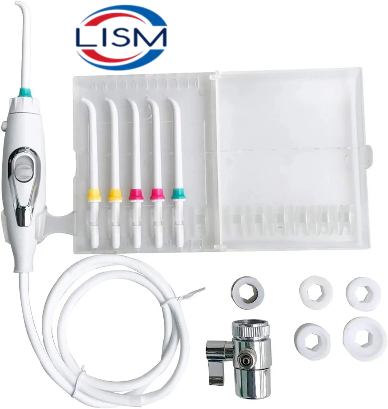 Dental SPA Faucet Tap Oral Irrigator Water Dental Flosser Toothbrush Irrigation Teeth Cleaning Switch Jet Family Water Floss
Dental SPA Faucet Tap Oral Irrigator Water Dental Flosser Toothbrush Irrigation Teeth Cleaning Switch Jet Family Water Floss