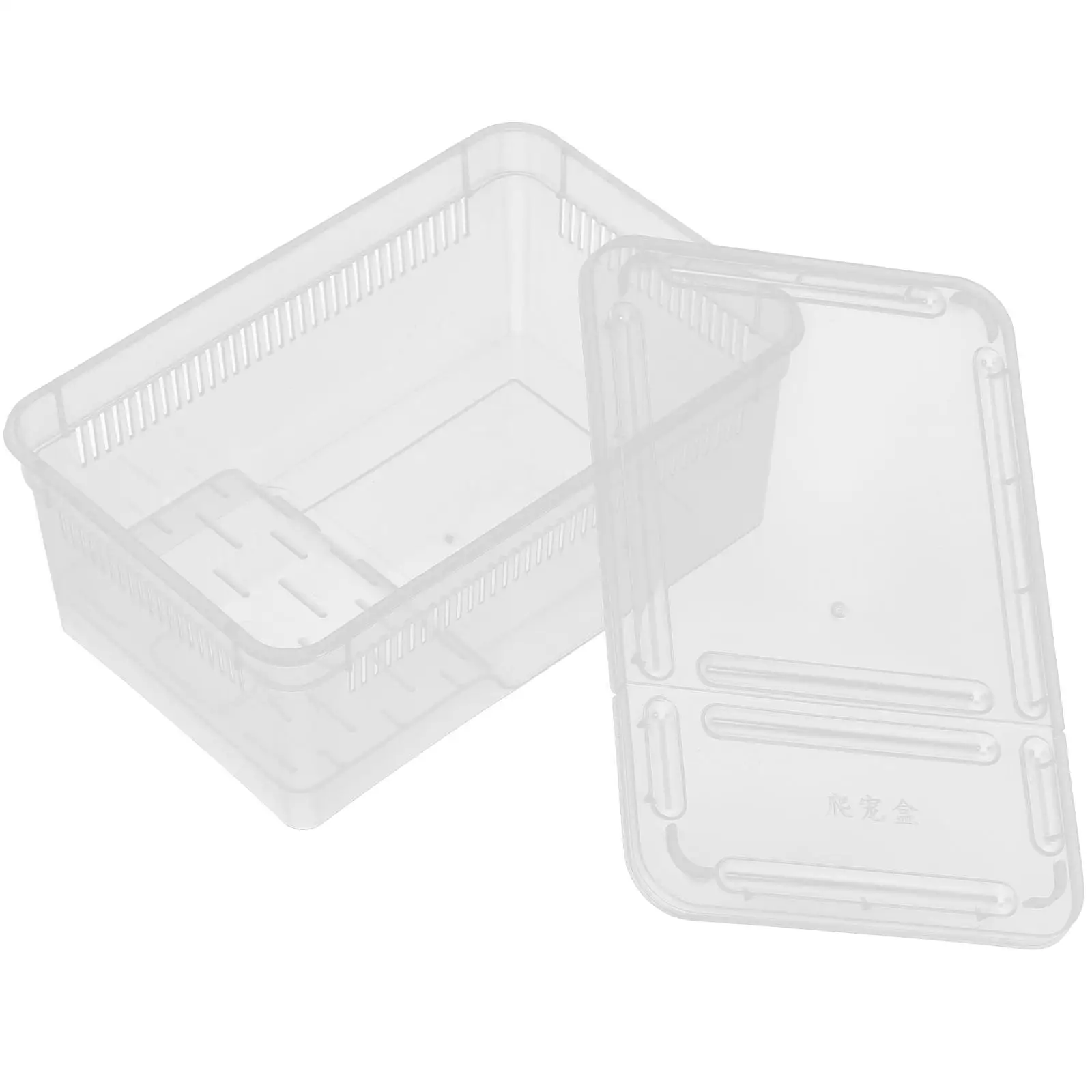Reptile Feeding Container for Reptiles Snails Fish Transport Spider Habitat Easy Clean Pet Incubator
Reptile Feeding Container for Reptiles Snails Fish Transport Spider Habitat Easy Clean Pet Incubator