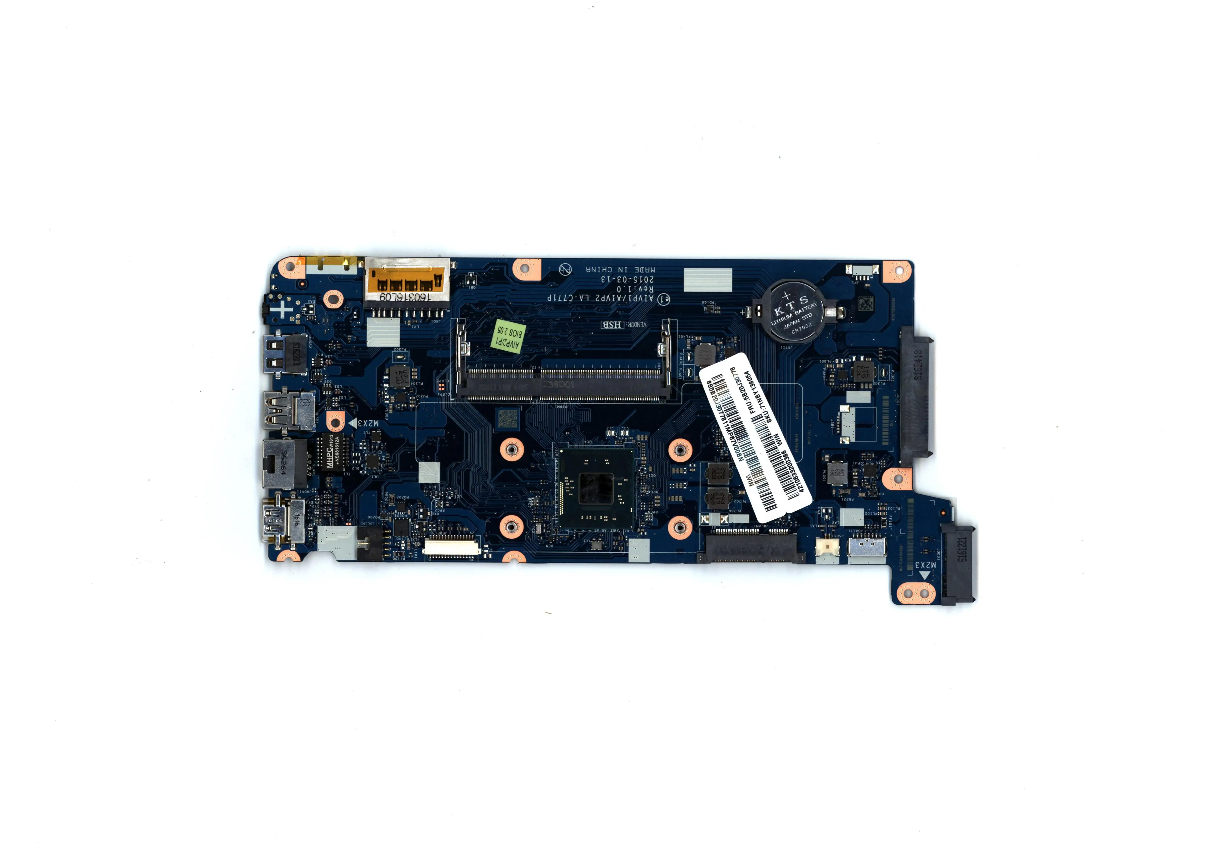 5B20J30778 For Lenovo ideapad 100-15IBY B50-10 Laptop Motherboard N3540 Processor 100% Full Tested
5B20J30778 For Lenovo ideapad 100-15IBY B50-10 Laptop Motherboard N3540 Processor 100% Full Tested