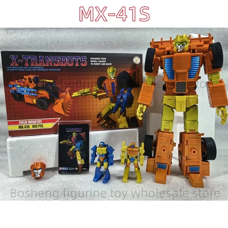 【With Bonus】 X-Transbot Transformed Toys MX-41S MX41S Devastator Scrapper G1 Action Figure Robot Toys with Box
【With Bonus】 X-Transbot Transformed Toys MX-41S MX41S Devastator Scrapper G1 Action Figure Robot Toys with Box