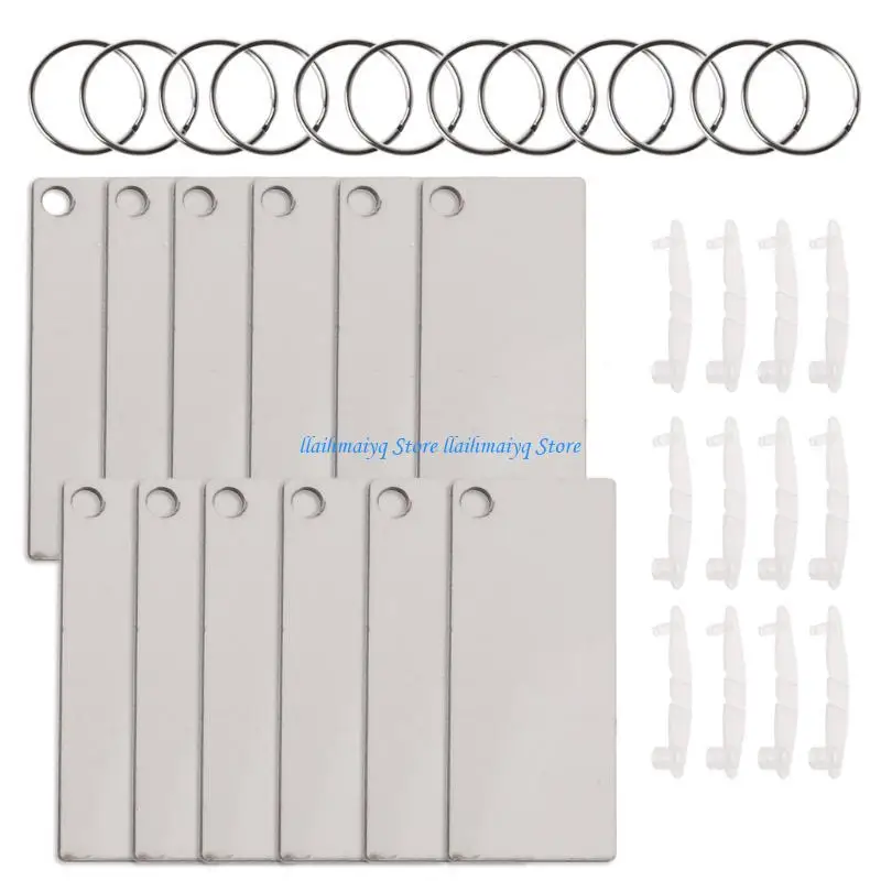 573B 12Pc DIY Sublimation Wooden Hard Board for Key Rings Double Printable White Blank MDF Keychains Heat Transfer Jewelry
573B 12Pc DIY Sublimation Wooden Hard Board for Key Rings Double Printable White Blank MDF Keychains Heat Transfer Jewelry