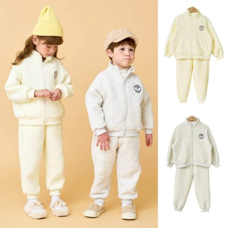 Children's Jacket Suit 2025 Spring New Cartoon Fashion Boys And Girls Zipper Jacket Cotton Warm Casual Pants Children's Clothing
Children's Jacket Suit 2025 Spring New Cartoon Fashion Boys And Girls Zipper Jacket Cotton Warm Casual Pants Children's Clothing