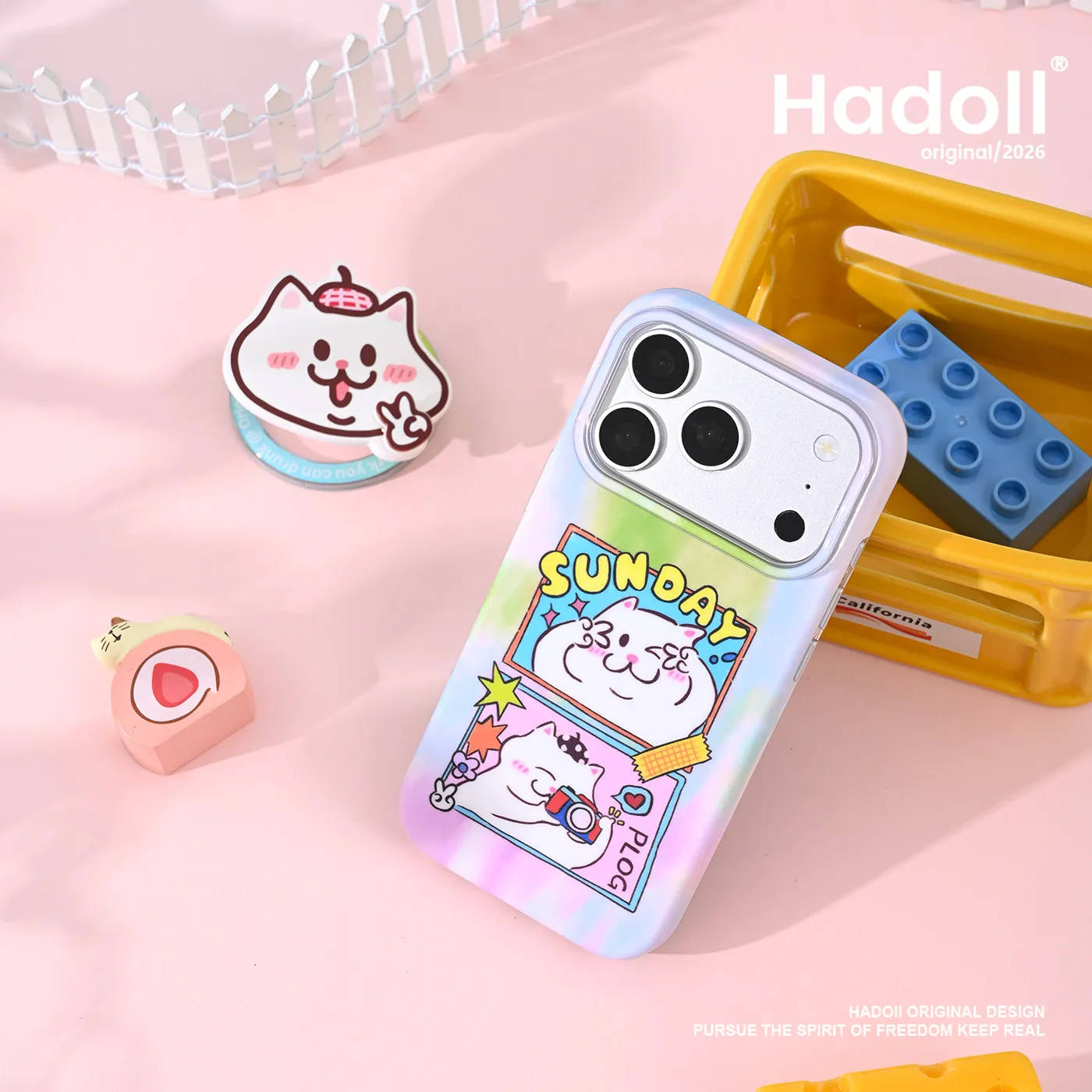 Original Trendy Cartoon Matte Magnetic Phone Case With Kickstand, Double Layer Shockproof Protective Cover For iPhone 17 Pro
Original Trendy Cartoon Matte Magnetic Phone Case With Kickstand, Double Layer Shockproof Protective Cover For iPhone 17 Pro