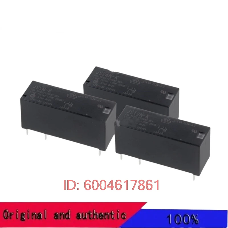 10 шт. 100% новые оригинальные реле JS5N-K 5VDC, JS12N-K 12VDC, JS24N-K 24VDC, 5-контактные, 8А.
10 шт. 100% новые оригинальные реле JS5N-K 5VDC, JS12N-K 12VDC, JS24N-K 24VDC, 5-контактные, 8А.