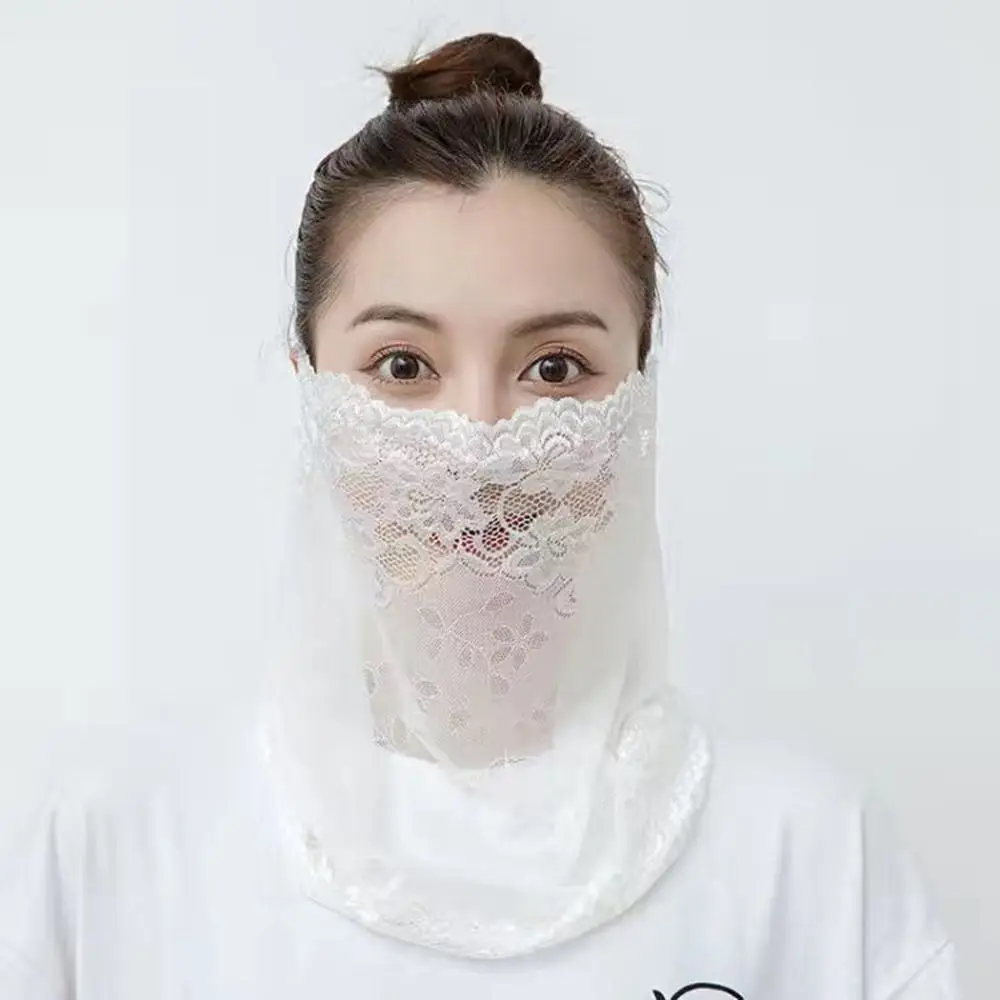 New Lace Sunscreen Face Scarf Anti-UV Washable Neck Mask UV Protection Comfortable Ear Headband Scarf Summer
New Lace Sunscreen Face Scarf Anti-UV Washable Neck Mask UV Protection Comfortable Ear Headband Scarf Summer