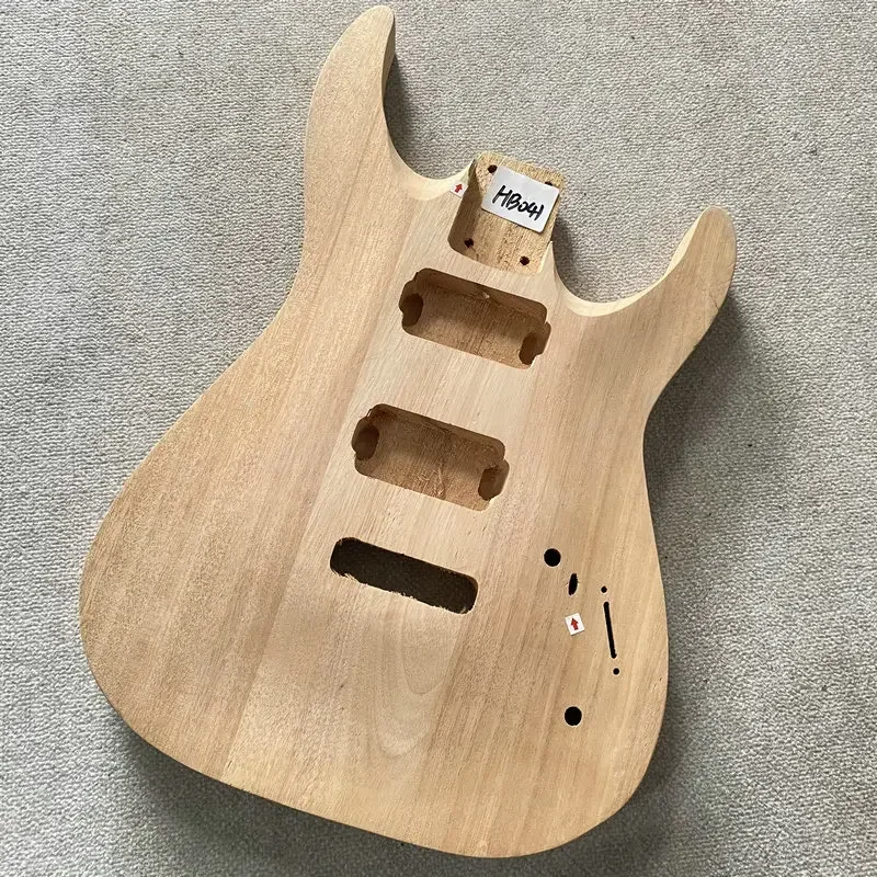 HB041 Деревянный поврежденный незавершенный корпус электрогитары из массива красного дерева, натуральный, без красок, звукосниматели HH, тремоло на заказ для DIY
HB041 Деревянный поврежденный незавершенный корпус электрогитары из массива красного дерева, натуральный, без красок, звукосниматели HH, тремоло на заказ для DIY