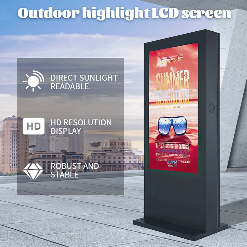 Advertising Display Digital Signage Lcd Touch Screen Advertising Display Outdoor Outdoor Lcd Display Advertising Screen
Advertising Display Digital Signage Lcd Touch Screen Advertising Display Outdoor Outdoor Lcd Display Advertising Screen