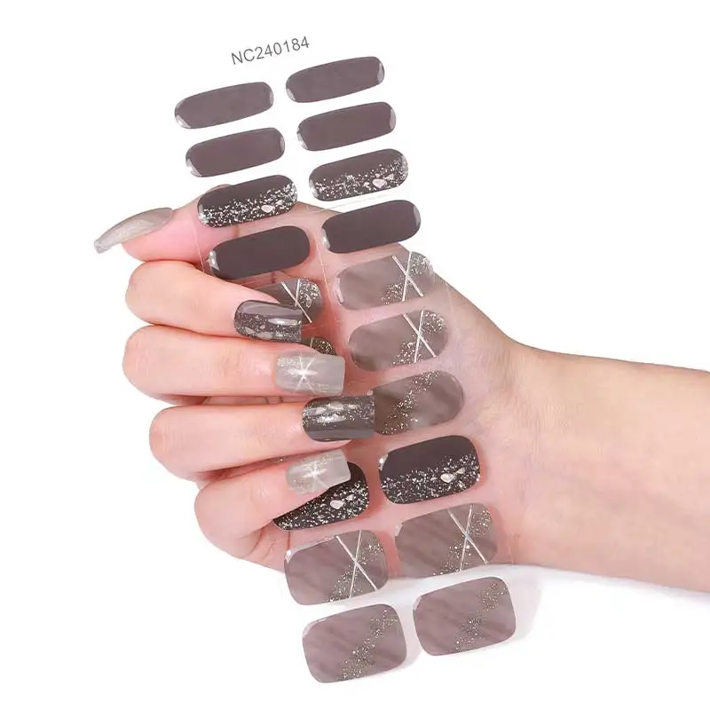 20Tips Semi-Cured Gel Nail Stickers French Full Cover Gel Nail Strips Long-Lasting UV Gel Nail Sticker Manicure Decoration
20Tips Semi-Cured Gel Nail Stickers French Full Cover Gel Nail Strips Long-Lasting UV Gel Nail Sticker Manicure Decoration