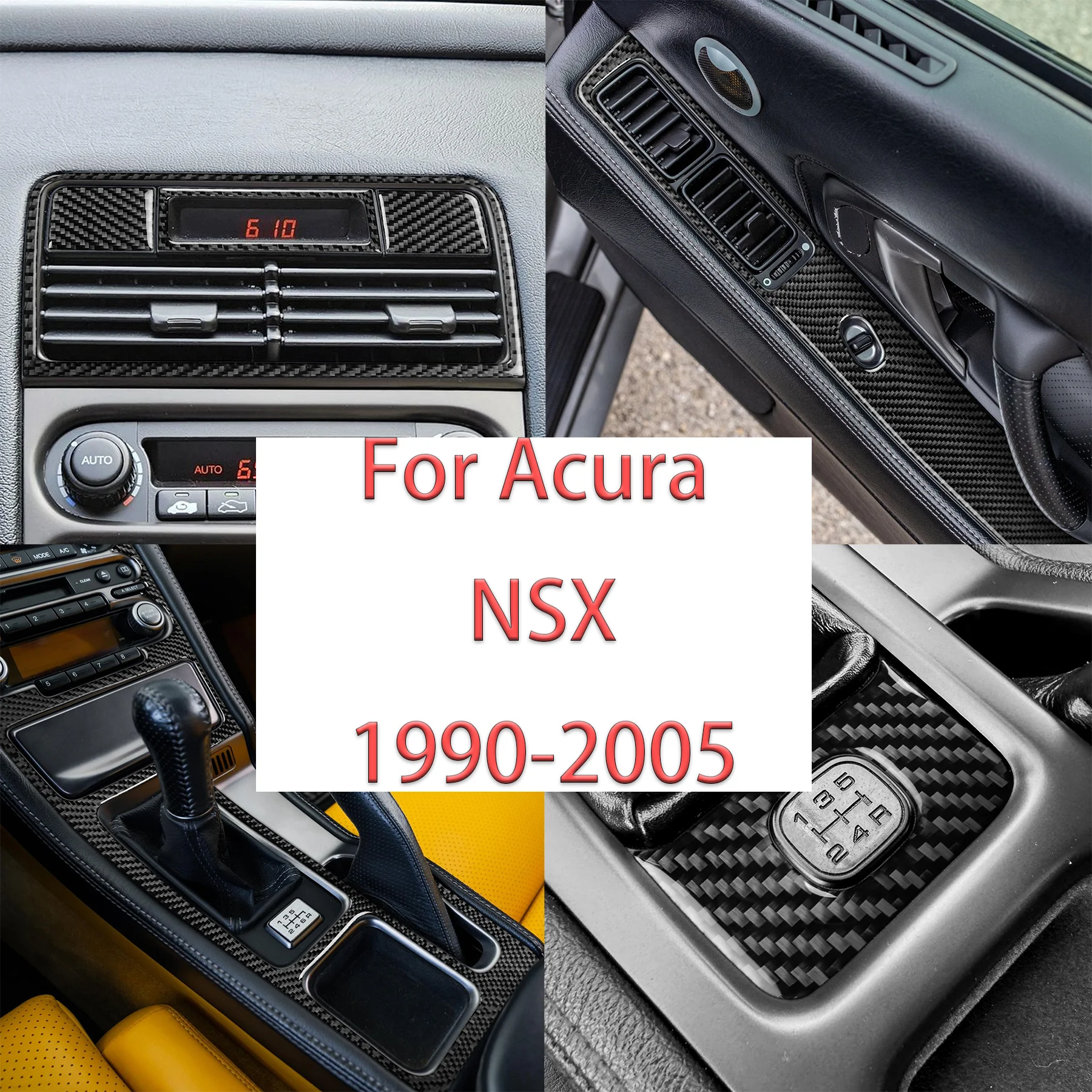 For Acura NSX1990-2005 Car Speedometer Clock Door Lift Center Console Control Panel Carbon Fiber Interior Accessories Stickers
For Acura NSX1990-2005 Car Speedometer Clock Door Lift Center Console Control Panel Carbon Fiber Interior Accessories Stickers