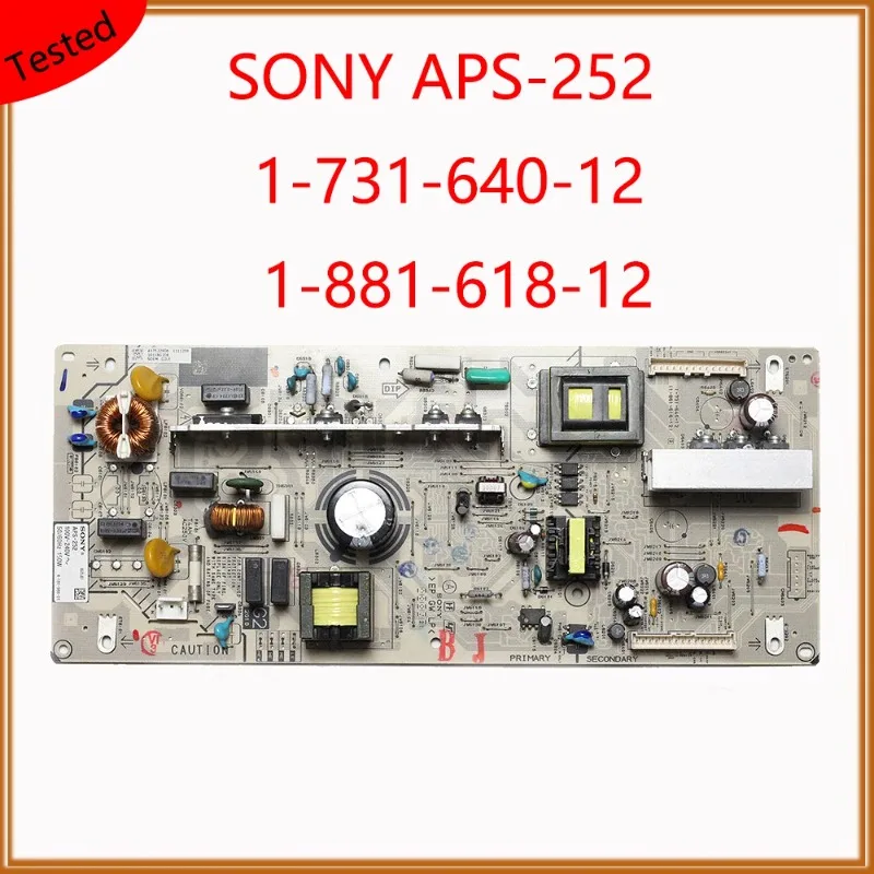 APS-252 1-731-640-12 1-881-618-12 1-731-640-11 Плата питания для профессиональной карты питания телевизора SONY
APS-252 1-731-640-12 1-881-618-12 1-731-640-11 Плата питания для профессиональной карты питания телевизора SONY