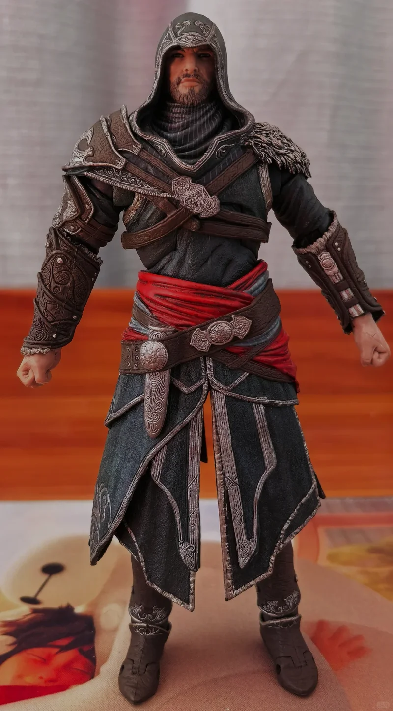 Neca Assassin Game 2 Assassin Master Sergio Black 7-Inch Box Set Mobile Doll Handmade Model Ornament Boy'S Birthday Gift 
Neca Assassin Game 2 Assassin Master Sergio Black 7-Inch Box Set Mobile Doll Handmade Model Ornament Boy'S Birthday Gift