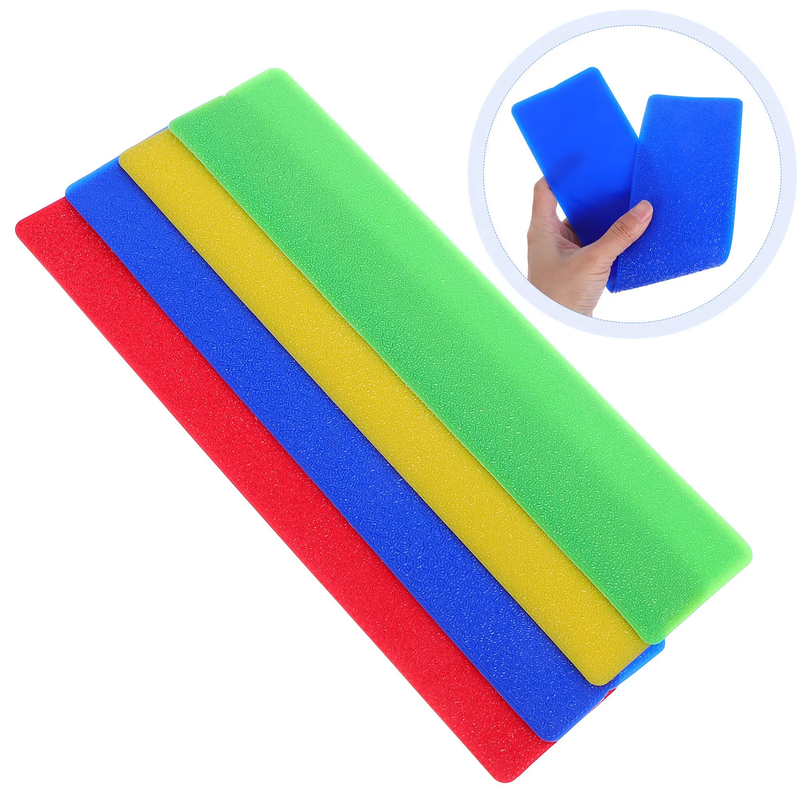 4Pcs Tennis Court Line Markers PVC Ground Line Sticker Set Bright Color High Visibility Anti Skid Sports Supplies for Indoor
4Pcs Tennis Court Line Markers PVC Ground Line Sticker Set Bright Color High Visibility Anti Skid Sports Supplies for Indoor