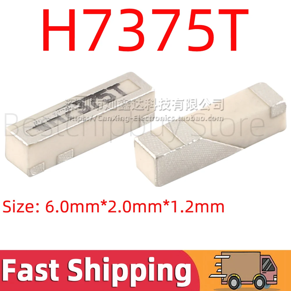 5 шт. H7375T H7375 чип-антенна Bluetooth керамическая WIFI встроенная беспроводная связь 2,4 ГГц 6*2*1 мм
5 шт. H7375T H7375 чип-антенна Bluetooth керамическая WIFI встроенная беспроводная связь 2,4 ГГц 6*2*1 мм