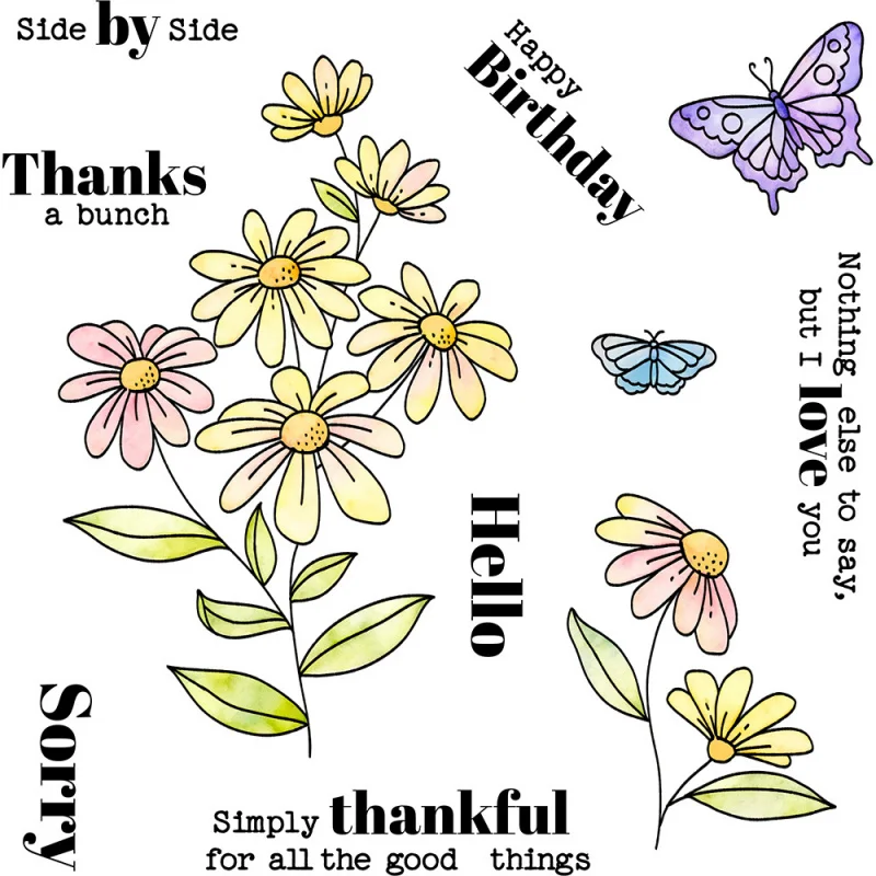 Flower and Butterfly Silicone Transparent Stamp Embossing Carbon Steel Die for Journal Decoration Pattern Stamp
Flower and Butterfly Silicone Transparent Stamp Embossing Carbon Steel Die for Journal Decoration Pattern Stamp