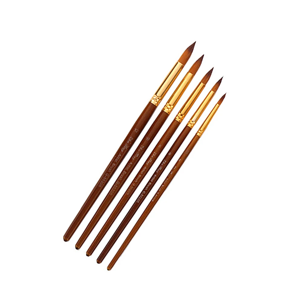 5 Pcs Linen Rod Brush Paint Art Professional for Painting Kids Nylon Drawing Oil Child 
5 Pcs Linen Rod Brush Paint Art Professional for Painting Kids Nylon Drawing Oil Child