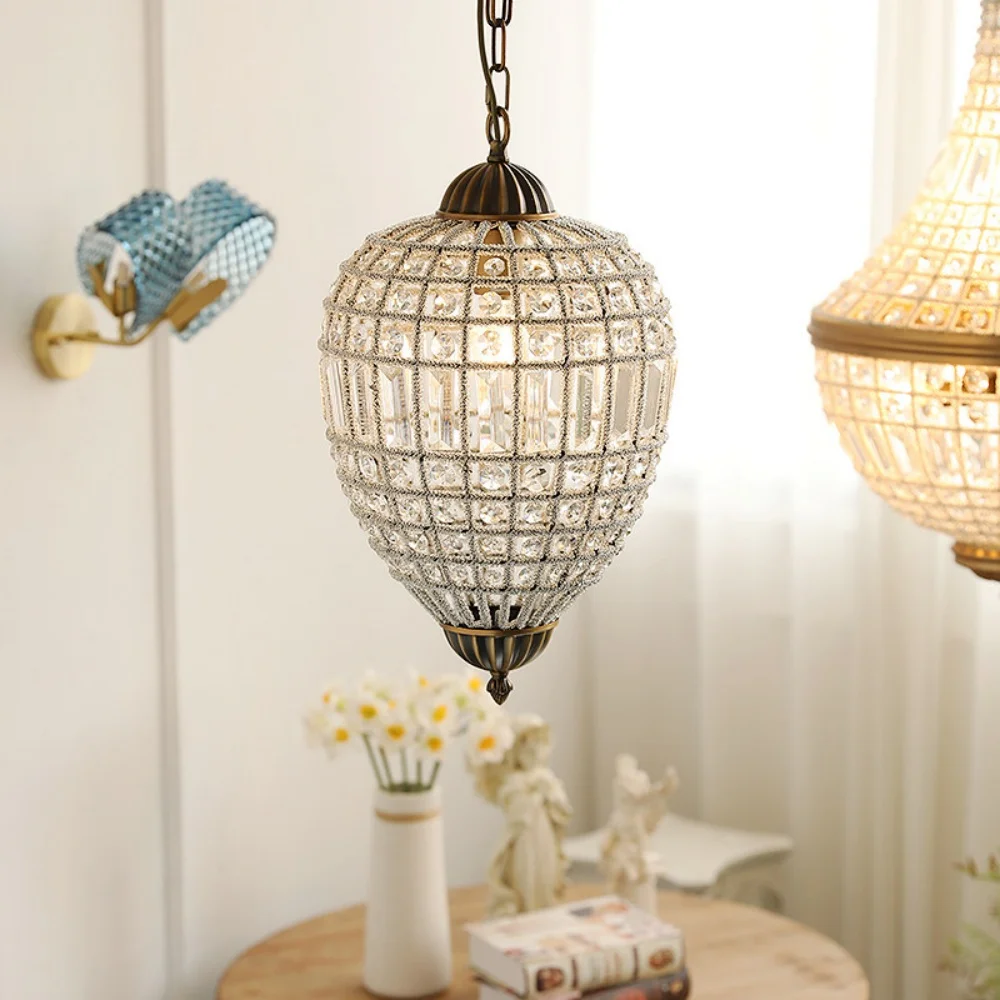 Vintage Teardrop Crystal Pendant Lights 1-Light Antique Bronze Crystal Chandelier for Dining Room Foyer Bedroom Kitchen Island
Vintage Teardrop Crystal Pendant Lights 1-Light Antique Bronze Crystal Chandelier for Dining Room Foyer Bedroom Kitchen Island