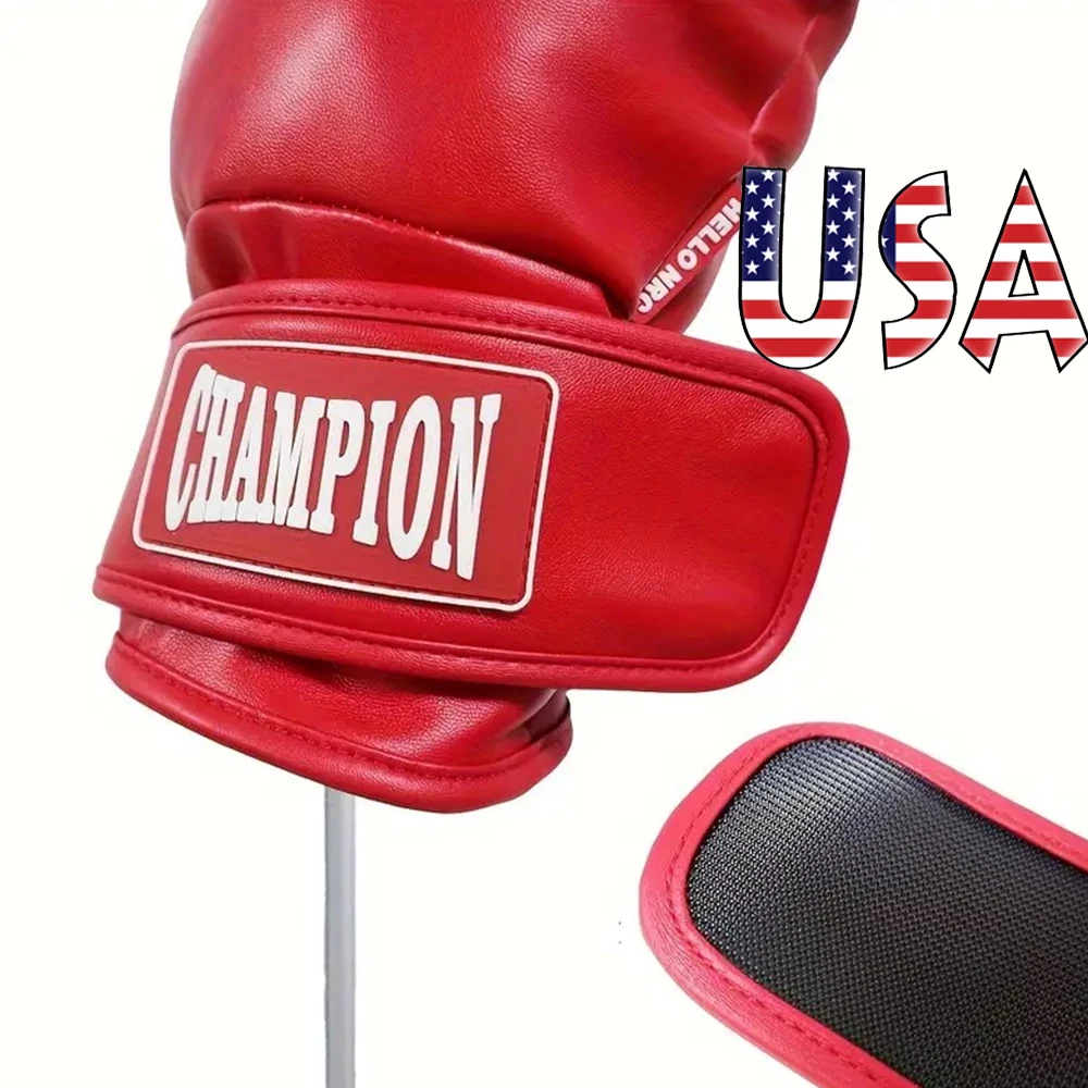 Golf Club Head Cover Boxing Gloves PU Material Protect Fairway And Driver Men's and Women's Outdoor Golf Practice Training Sport
Golf Club Head Cover Boxing Gloves PU Material Protect Fairway And Driver Men's and Women's Outdoor Golf Practice Training Sport