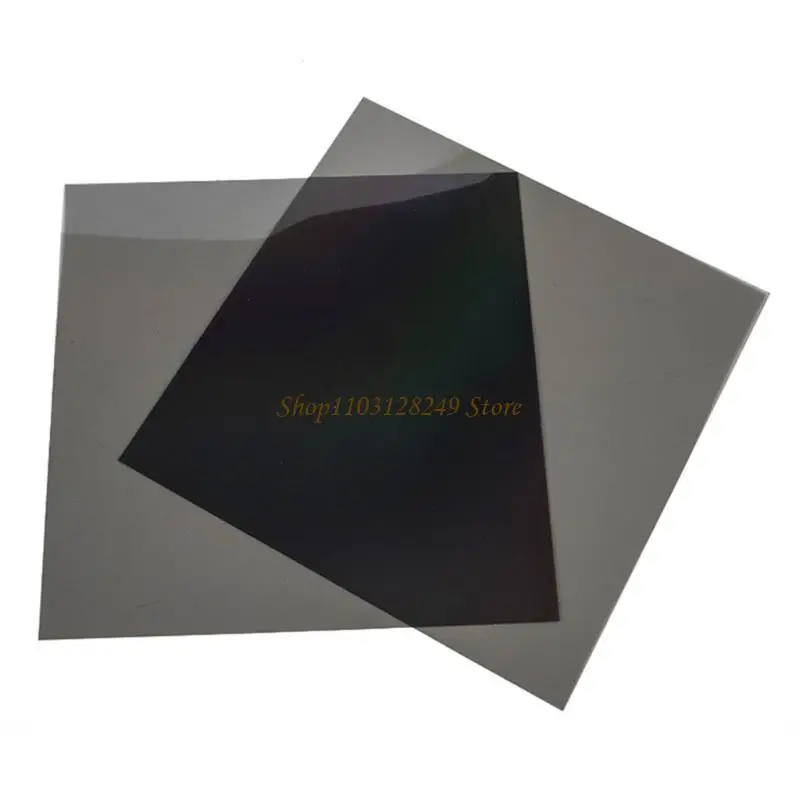 N5KD Linear Polarizing Film Polarized Film Sheets Optical 3.5'' / 7'' for Screen Educational Physics Polarizing Filter
N5KD Linear Polarizing Film Polarized Film Sheets Optical 3.5'' / 7'' for Screen Educational Physics Polarizing Filter
