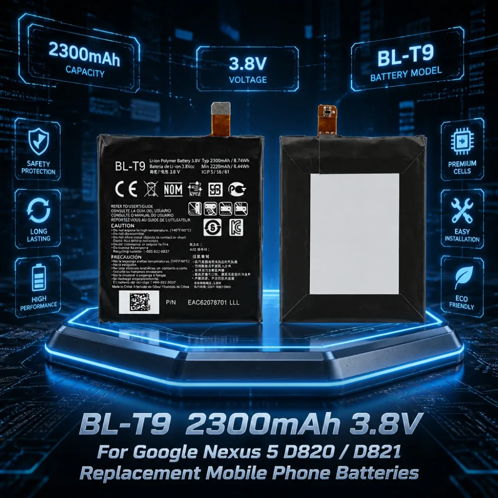 BL-T9 Battery 2300mAh For Google Nexus 5 D820 D821 High Capacity Replacement Battery With Repair Tools
BL-T9 Battery 2300mAh For Google Nexus 5 D820 D821 High Capacity Replacement Battery With Repair Tools