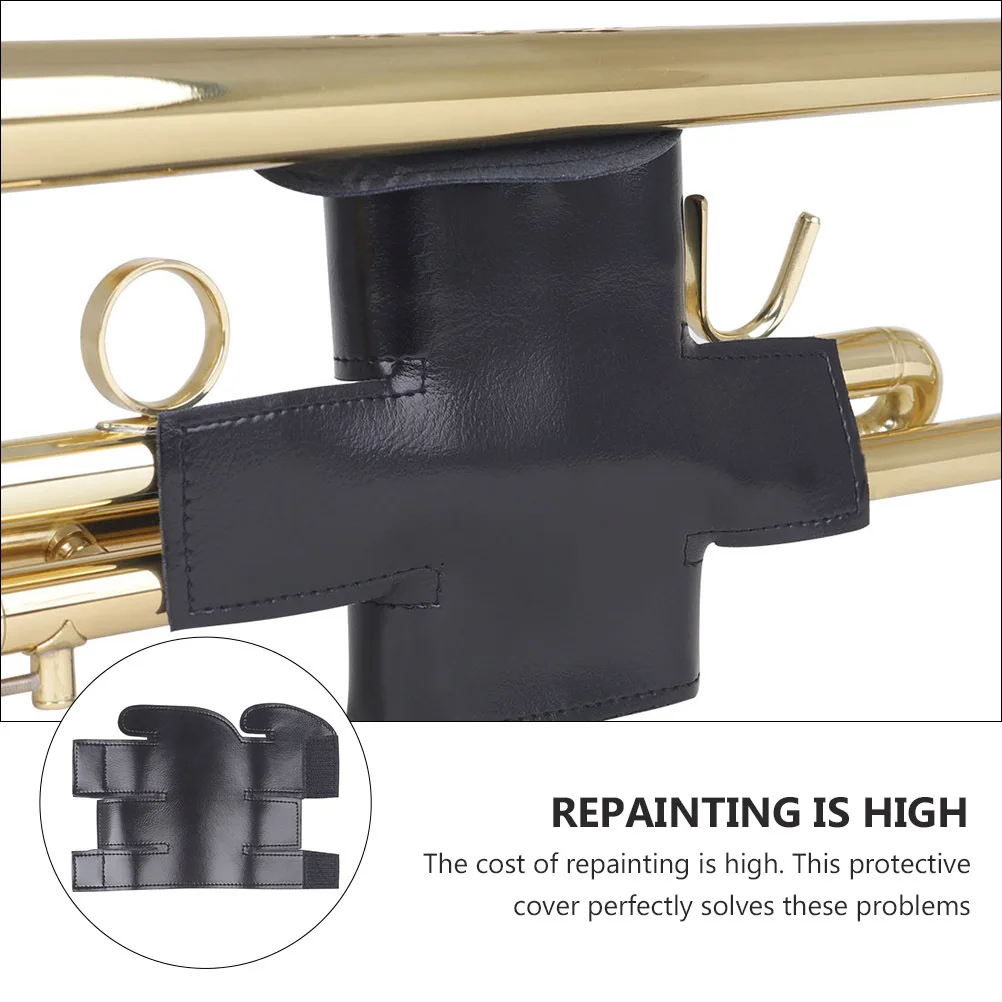 Trumpet Guard with Hook and Loop Closure PU Wrap for Trumpet Durability Protection for Hand Grip Area Instrument
Trumpet Guard with Hook and Loop Closure PU Wrap for Trumpet Durability Protection for Hand Grip Area Instrument