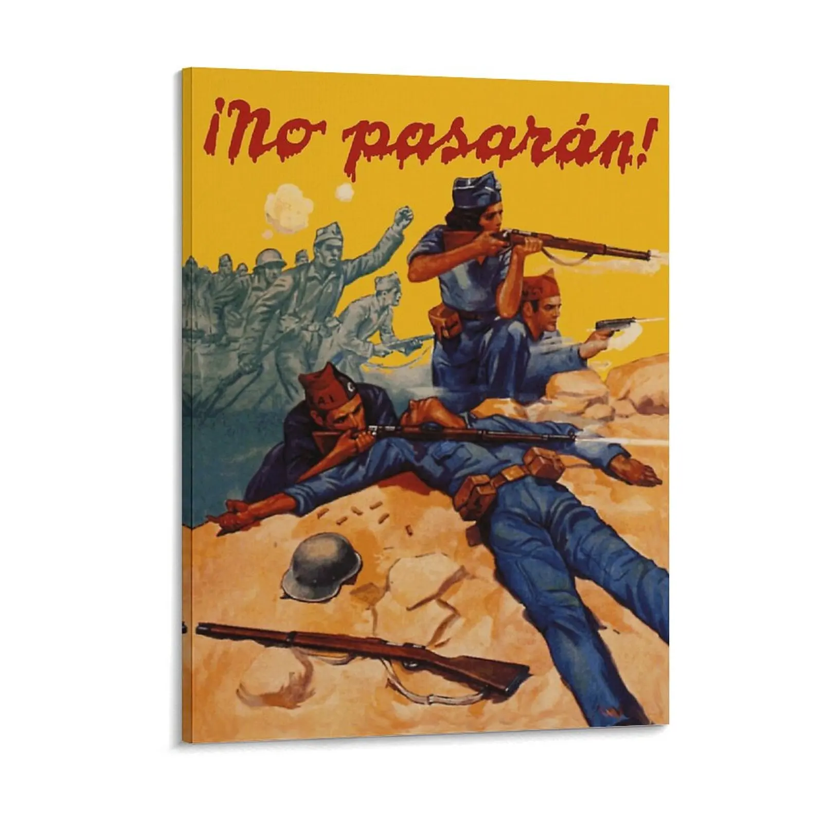No Pasaran Испанская революция Гражданская война Холст Картина Иржавый кинотеатр Настенный декор Дизайн Кино Без Паасран Настенная живопись в рамке
No Pasaran Испанская революция Гражданская война Холст Картина Иржавый кинотеатр Настенный декор Дизайн Кино Без Паасран Настенная живопись в рамке