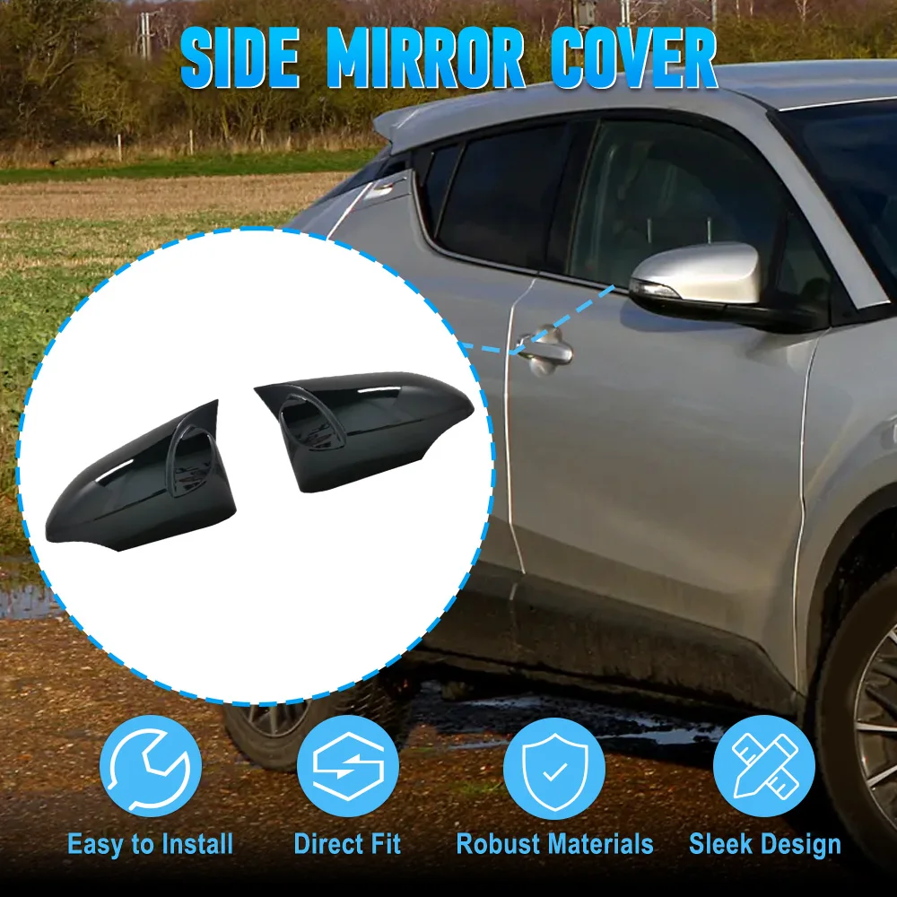 2pcs Carbon Fiber Black Exterior Side Rearview Mirror Cover Trim for Toyota CHR 2017 2018 2019 2020 2021 USA version
2pcs Carbon Fiber Black Exterior Side Rearview Mirror Cover Trim for Toyota CHR 2017 2018 2019 2020 2021 USA version