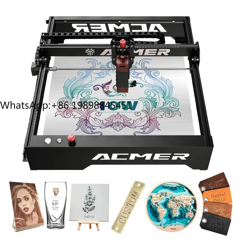 P1 Laser Engraving Cutting Machine -10W/20W Options With Automatic Air-assist System APP & Wifi Control for MetalWood
P1 Laser Engraving Cutting Machine -10W/20W Options With Automatic Air-assist System APP & Wifi Control for MetalWood