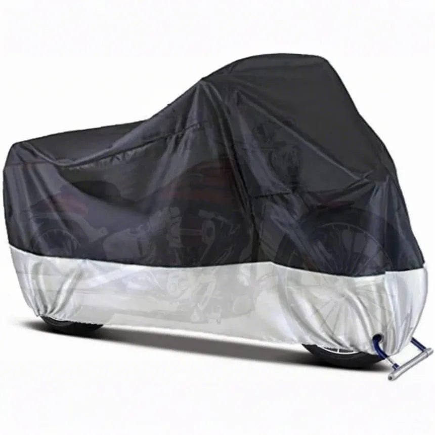 210D Silver Coated Oxford Cloth Motorcycle Cover Special Electric Vehicle Clothing - Durable Weather-Resistant Protection
210D Silver Coated Oxford Cloth Motorcycle Cover Special Electric Vehicle Clothing - Durable Weather-Resistant Protection