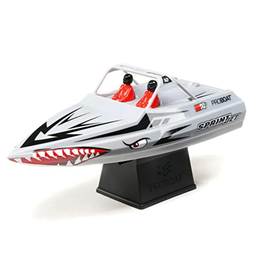 9 Self-Righting Deep-V Jet Boat Brushed RTR Ready to Run Silver PRB08045T1
9 Self-Righting Deep-V Jet Boat Brushed RTR Ready to Run Silver PRB08045T1