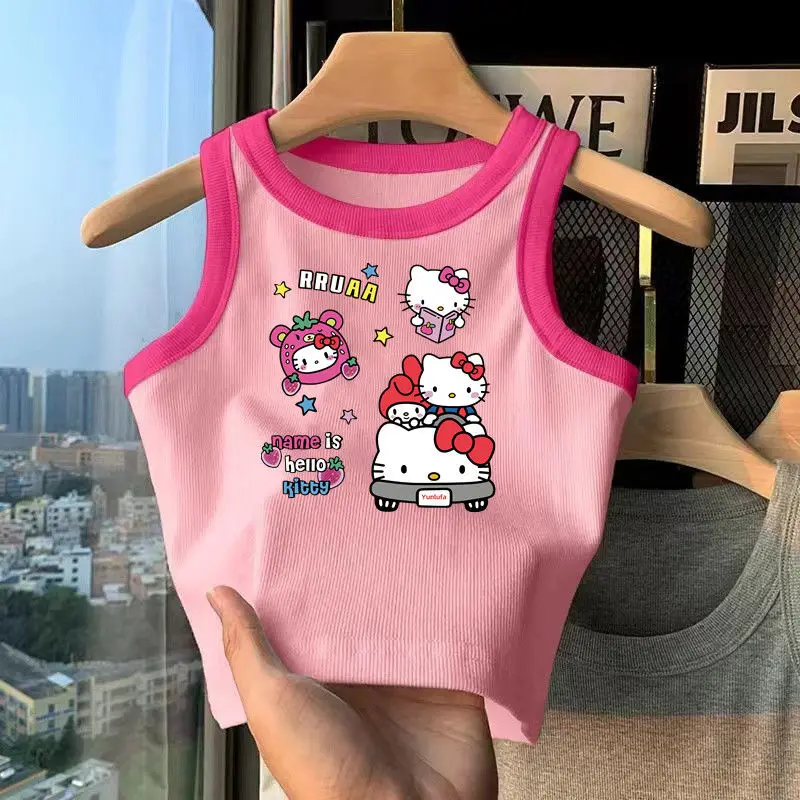 Girly Heart Hello Kitty аниме Kawaii Sanrio детский жилет одежда летний милый цветной топ без рукавов с принтом подарки игрушки
Girly Heart Hello Kitty аниме Kawaii Sanrio детский жилет одежда летний милый цветной топ без рукавов с принтом подарки игрушки
