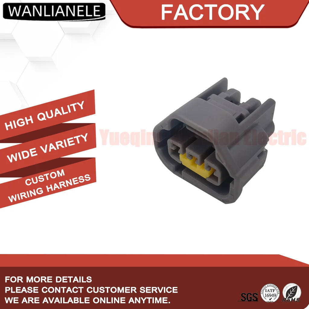 Replacement for Yazaki 7283-4536-40 3 Pin Waterproof Female Connector 090II-3S-5 2.3mm 22A YES/YESC Kaizen 1.5X0.8
Replacement for Yazaki 7283-4536-40 3 Pin Waterproof Female Connector 090II-3S-5 2.3mm 22A YES/YESC Kaizen 1.5X0.8