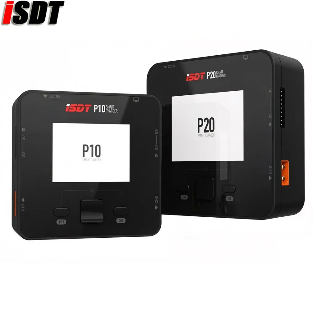 ISDT P10 / P20 250WX2 /500WX2 Dual Channel Battery Balance Charger For Lilon LiPo LiHV NiMH Pb RC Models Fast Charger
ISDT P10 / P20 250WX2 /500WX2 Dual Channel Battery Balance Charger For Lilon LiPo LiHV NiMH Pb RC Models Fast Charger