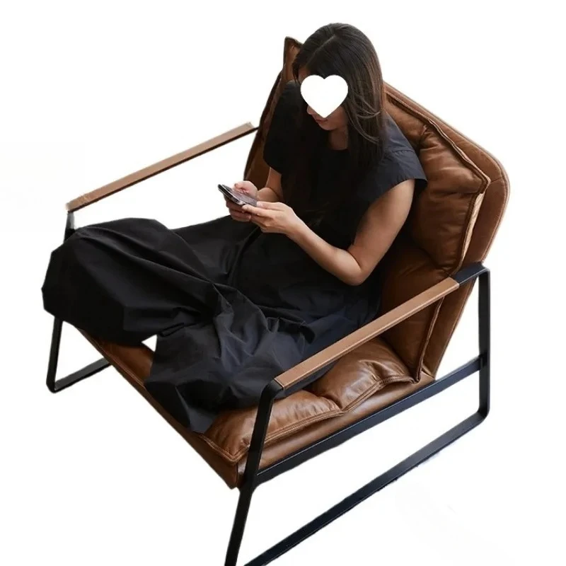 Single sofa retro study leisure sofa chair atmosphere bedroom balcony recliner
Single sofa retro study leisure sofa chair atmosphere bedroom balcony recliner